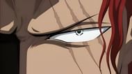 Shanks' scar as seen in the anime (Image via Toei Animation)